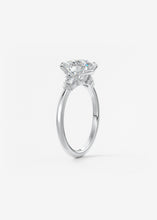 Plunge Three Stone | Round & Pears