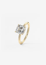 Plunge Hidden Halo | Asscher