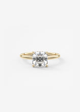 Plunge Hidden Halo | Asscher
