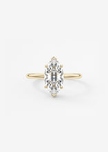 Plunge Hidden Halo | Marquise