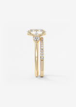 Plunge Three Stone | Oval & Pears