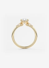 Plunge Three Stone | Oval & Pears