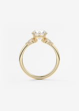 Plunge Three Stone | Round & Pears