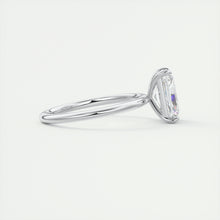 north south radiant cut classic four claw prong frank darling engagement ring classic solitaire platinum