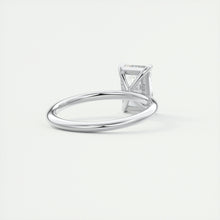 north south radiant cut classic four claw prong frank darling engagement ring classic solitaire platinum