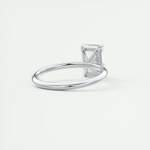 north south radiant cut classic four claw prong frank darling engagement ring classic solitaire platinum