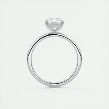 north south radiant cut classic four claw prong frank darling engagement ring classic solitaire platinum