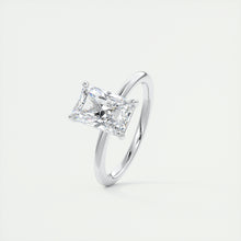 north south radiant cut classic four claw prong frank darling engagement ring classic solitaire platinum