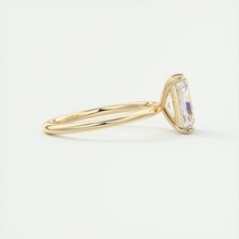 north south radiant cut classic four claw prong frank darling engagement ring classic solitaire yellow gold