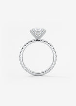 round six prong solitaire classic frank darling engagement ring solitaire pave platinum