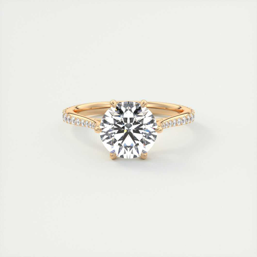 Cathedral Royale Pavé | Round