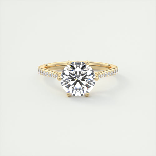 Cathedral Royale Pavé | Round