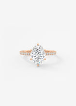 The Harper Six Point Pavé | Oval