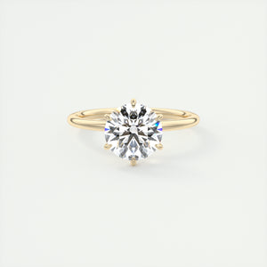 round six prong solitaire classic frank darling engagement ring solitaire yellow gold