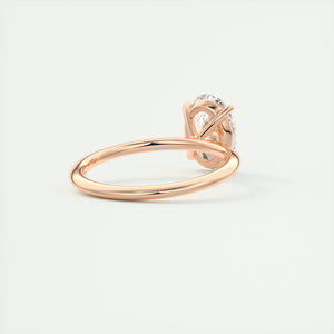 oval 4 claw prong solitaire classic frank darling engagement ring solitaire rose gold