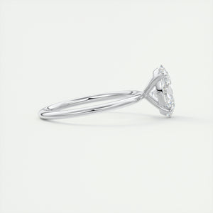 oval 4 claw prong solitaire classic frank darling engagement ring solitaire platinum