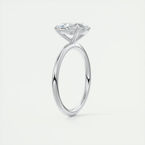 oval 4 claw prong solitaire classic frank darling engagement ring solitaire platinum