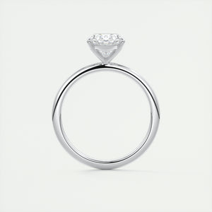 oval 4 claw prong solitaire classic frank darling engagement ring solitaire platinum