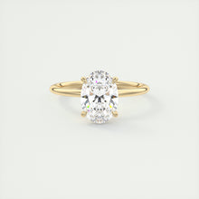 oval 4 claw prong solitaire classic frank darling engagement ring solitaire yellow gold