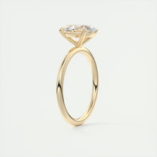 oval 4 claw prong solitaire classic frank darling engagement ring solitaire yellow gold