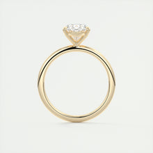 oval 4 claw prong solitaire classic frank darling engagement ring solitaire yellow gold