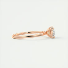 east west emerald classic modern solitaire frank darling engagement ring rose gold