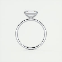 east west emerald classic modern solitaire frank darling engagement ring platinum