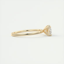 east west emerald classic modern solitaire frank darling engagement ring yellow gold