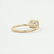 east west emerald classic modern solitaire frank darling engagement ring yellow gold