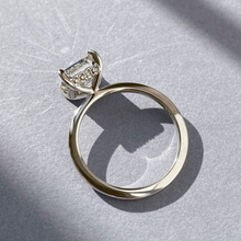 cushion 4 claw prong solitaire classic frank darling engagement ring pave platinum