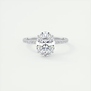 Harper Pavé | Oval