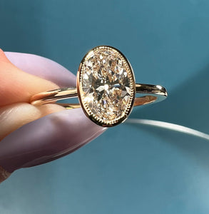 The Milgrain | Oval
