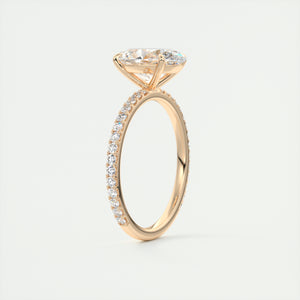 Harper Pavé | Oval