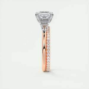 The Deco Five Stone | Asscher