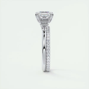 The Deco Five Stone | Asscher