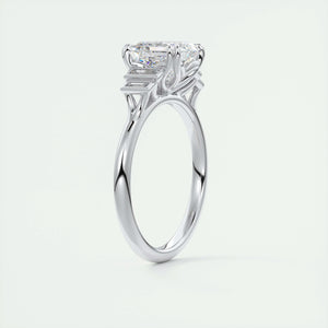 The Deco Five Stone | Asscher