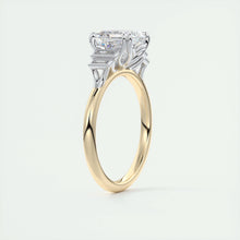 The Deco Five Stone | Asscher