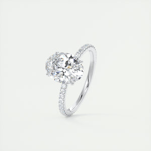 Harper Pavé | Oval
