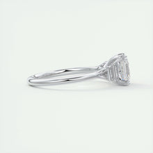 The Deco Five Stone | Asscher