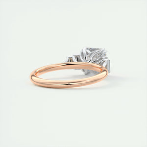 The Deco Five Stone | Asscher