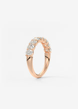 The Oval Scallop Half Eternity 4mm