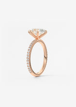 The Harper Six Point Pavé | Oval