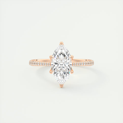 Cathedral Royale Pavé | Marquise