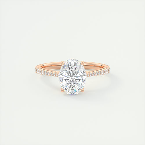 Cathedral Royale Pavé | Oval