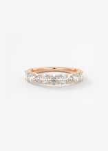 The Oval Scallop Half Eternity 4mm