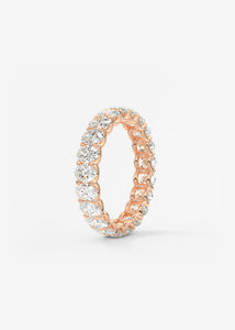 The Oval Scallop Eternity 4mm
