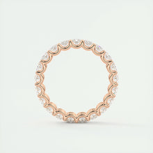 The Oval Scallop Eternity 4mm