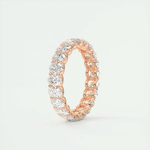 The Oval Scallop Eternity 4mm
