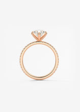 The Harper Six Point Pavé | Oval