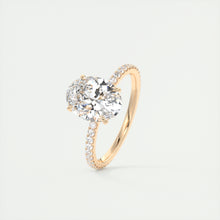 Harper Pavé | Oval